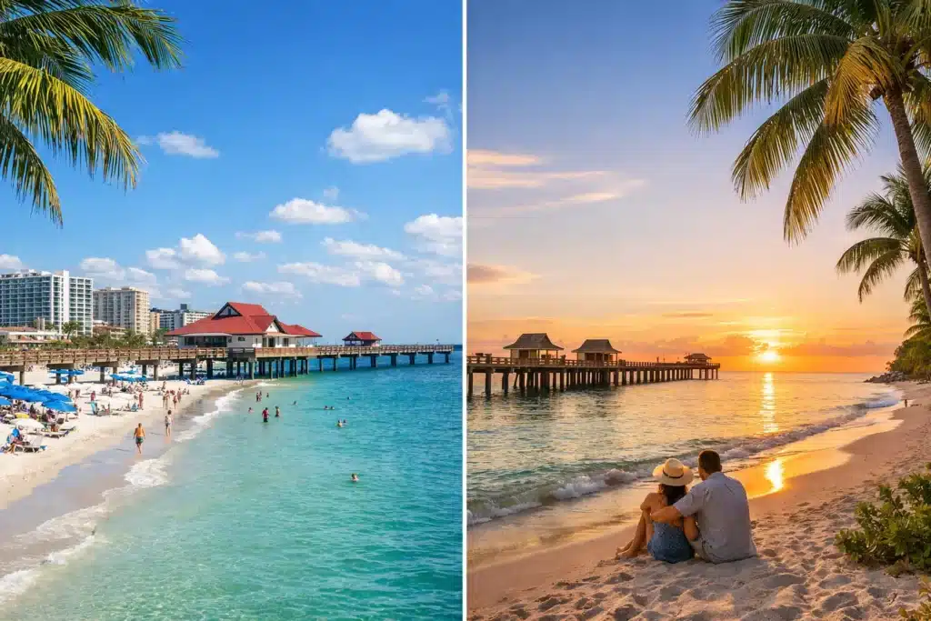 Clearwater Beach versus Naples for Your Stay