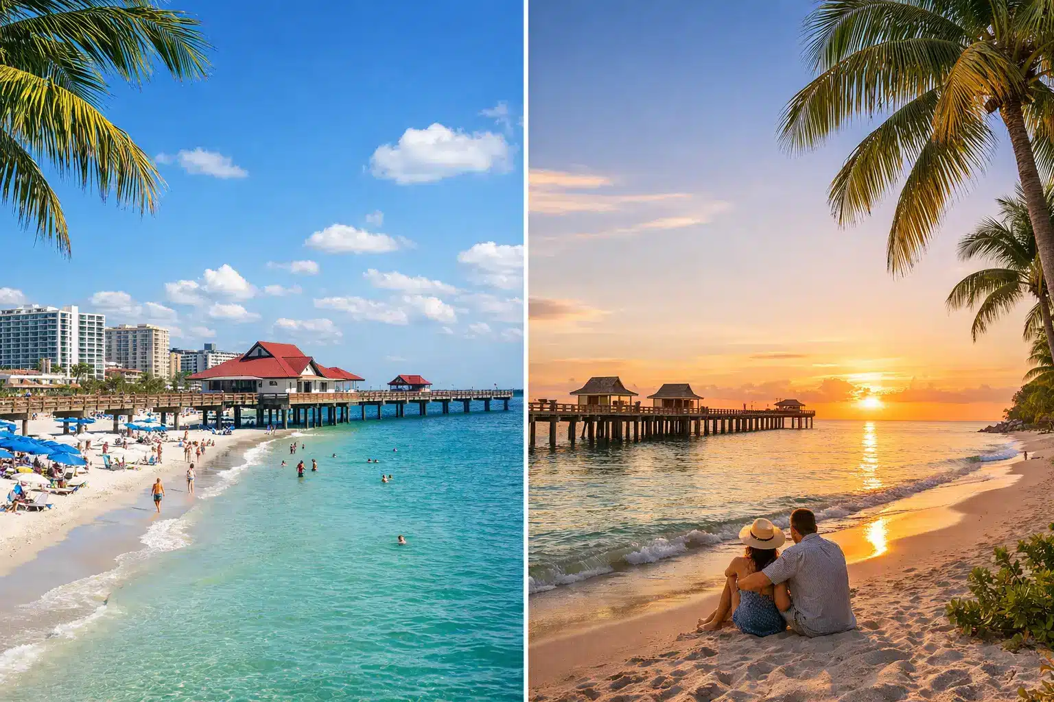Clearwater Beach versus Naples for Your Stay